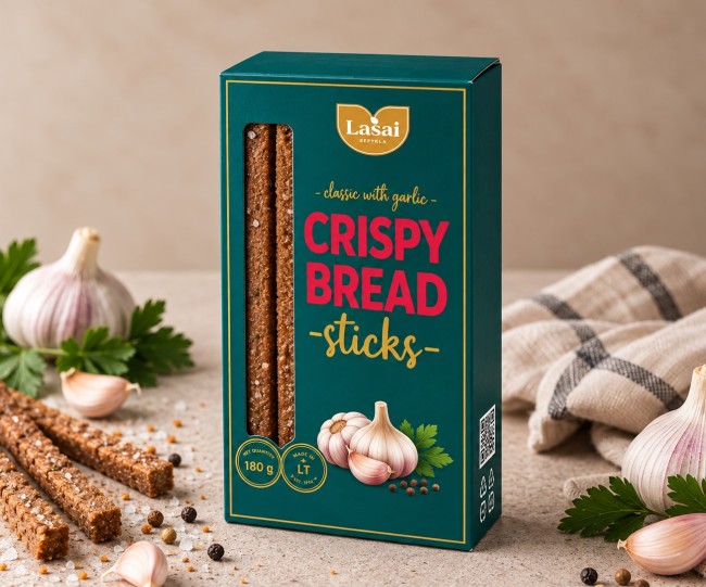 Fried bread with garlic 135 g